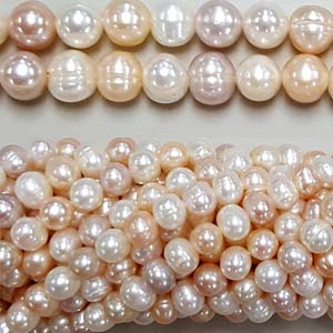 FRESHWATER PEARL POTATO 8-8.5MM NATURAL MULTI
